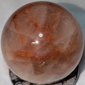 Fire Quartz Sphere